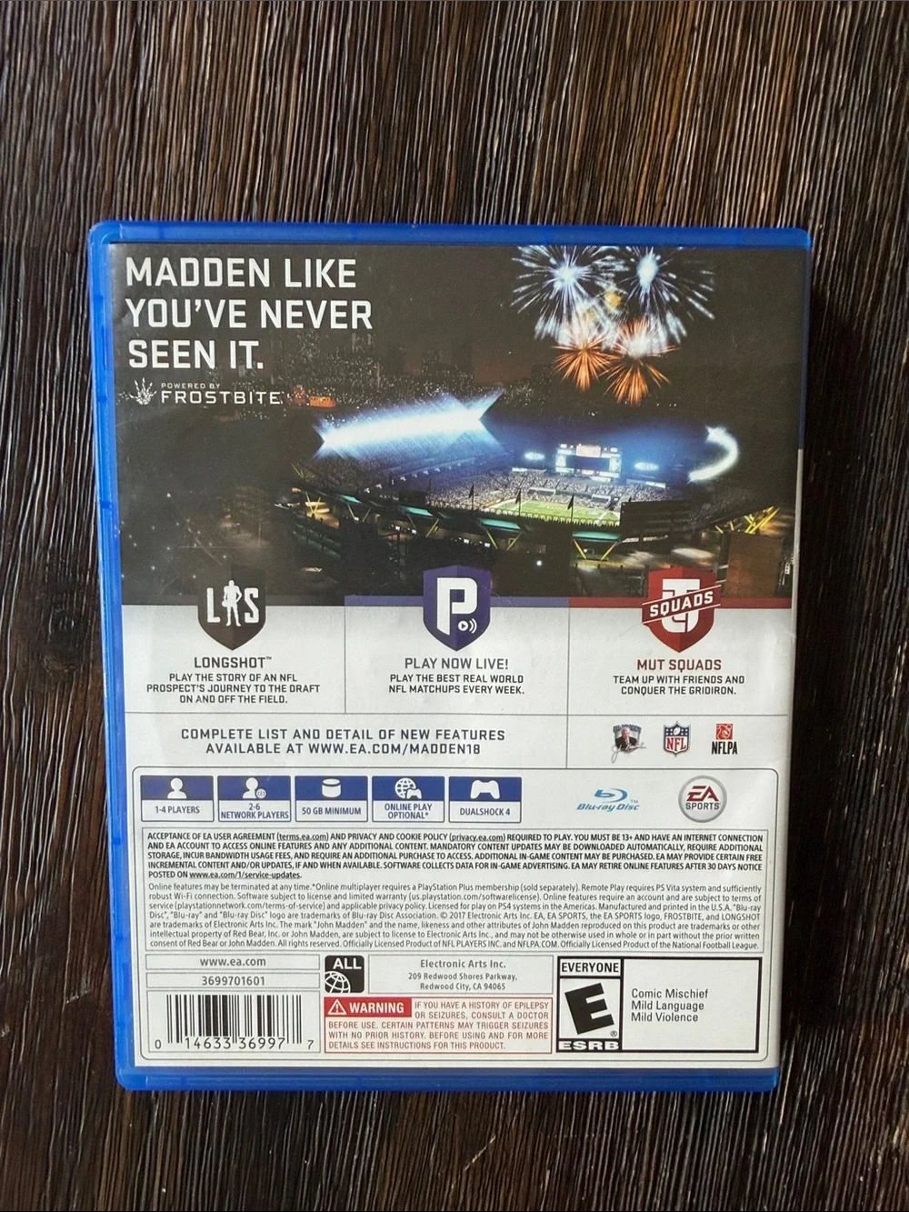 Madden NFL 18 (PS4) - tom Brady  by EA SPORTS